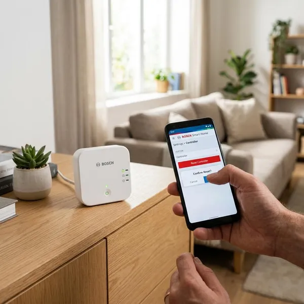 Controller über die App zurücksetzen