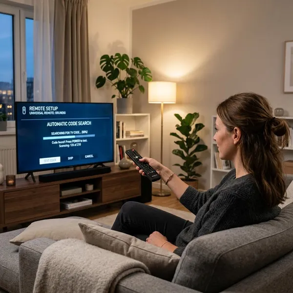 Automatische Codesuche für Grundig nutzen