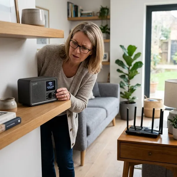 internetradio verbindet sich nicht mit wlan
