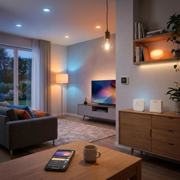 Philips Hue mit Bosch verbinden