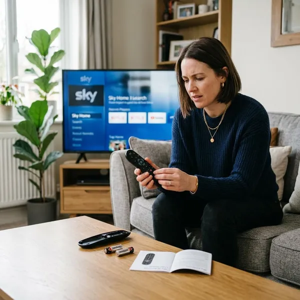 Sky Q Fernbedienung zurücksetzen