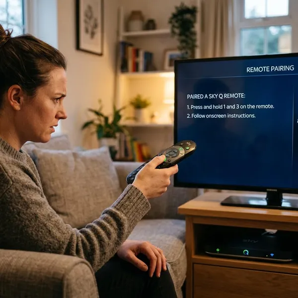 Sky Fernbedienung neu verbinden